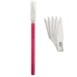 WLXY-9310, WLXY Tool Precision Knife with Replaceable Blade for Mat Carving / Scoring / Trimming, OAL: 145mm, Size: 121mm x 6mm Diameter - Image 5