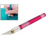 WLXY-9311, WLXY Tool Precision Knife with Replaceable Blade for Mat Cutting / Model Making / Etching / Carving / Scoring / Trimming, OAL: 145mm, Size: 121mm x 10mm Diameter - Image 2