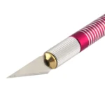 WLXY-9311, WLXY Tool Precision Knife with Replaceable Blade for Mat Cutting / Model Making / Etching / Carving / Scoring / Trimming, OAL: 145mm, Size: 121mm x 10mm Diameter - Image 4