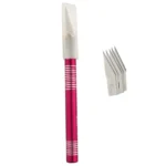 WLXY-9311, WLXY Tool Precision Knife with Replaceable Blade for Mat Cutting / Model Making / Etching / Carving / Scoring / Trimming, OAL: 145mm, Size: 121mm x 10mm Diameter - Image 5
