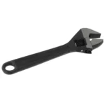 R DEER 0-20mm Carbon Steel Adjustable Spanner Professional Tools(Black) - Image 3