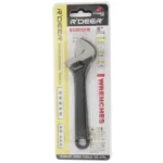 R DEER 0-20mm Carbon Steel Adjustable Spanner Professional Tools(Black) - Image 7