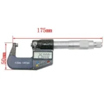 25mm (1 inch) Electronic Digital Micrometer (resolution 0.001mm) - Image 2