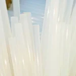 10 PCS Practical Transparent White Hot Melt Glue Stick, Size: 270 x 7mm