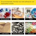 10 PCS Practical Transparent White Hot Melt Glue Stick, Size: 270 x 7mm - Image 3