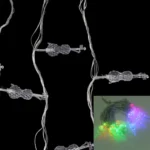 7m Violin Pendants Decoration String Lights, 30-LED Multi-Colored Light   (AC 12-240V / EU Plug)(White)