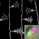 7m Christmas Tree Pendants Decoration String Lights, 30-LED Multi-Colored Light   (AC 12-240V / EU Plug)(Transparent)