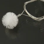 7m Snowball Pendants Pendants Decoration String Lights, 30-LED Multi-Colored Light (AC 12-240V / EU Plug)(White) - Image 6