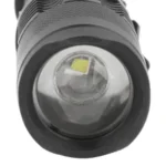 SK68 180lm Zoom Lens LED Flashlight, Q3-WC LED,  1-Mode, White Light, with Clip(Black) - Image 6