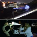 SK68 180lm Zoom Lens LED Flashlight, Q3-WC LED,  1-Mode, White Light, with Clip(Black) - Image 10