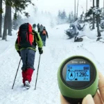Keychain Handheld Mini GPS Navigation USB Rechargeable Location Finder Tracker for Outdoor Travel(Green) - Image 7