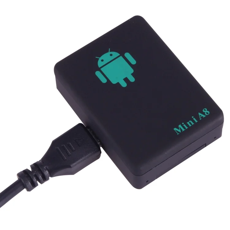 S-GPS-0143_5.webp TRACKER Mini A8 Real Time 4 Bands Global Locator GSM/GPRS Tracker Tracking Device for Personal(Black) - Image 6