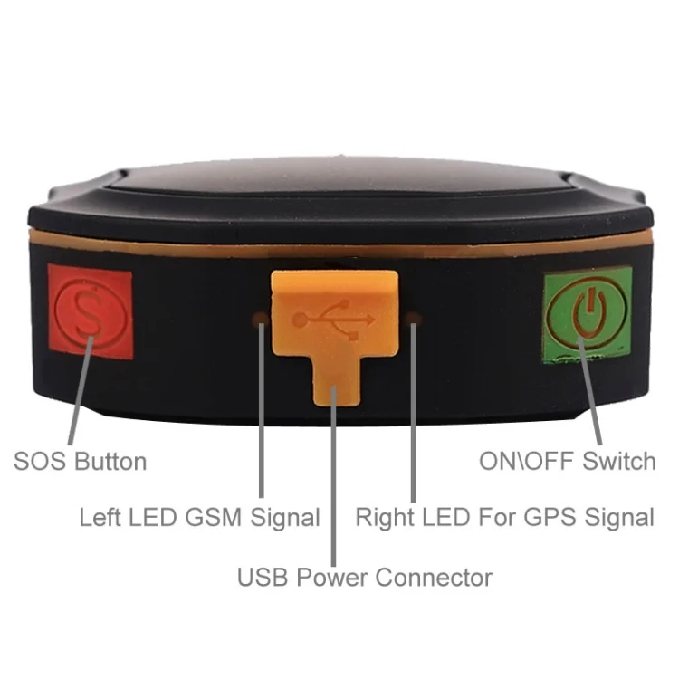 S-GPS-1641_5.webp KH-109 IPX6 Waterproof Small Size GPS Tracker for Pet / Kid with SOS Panic Button - Image 6