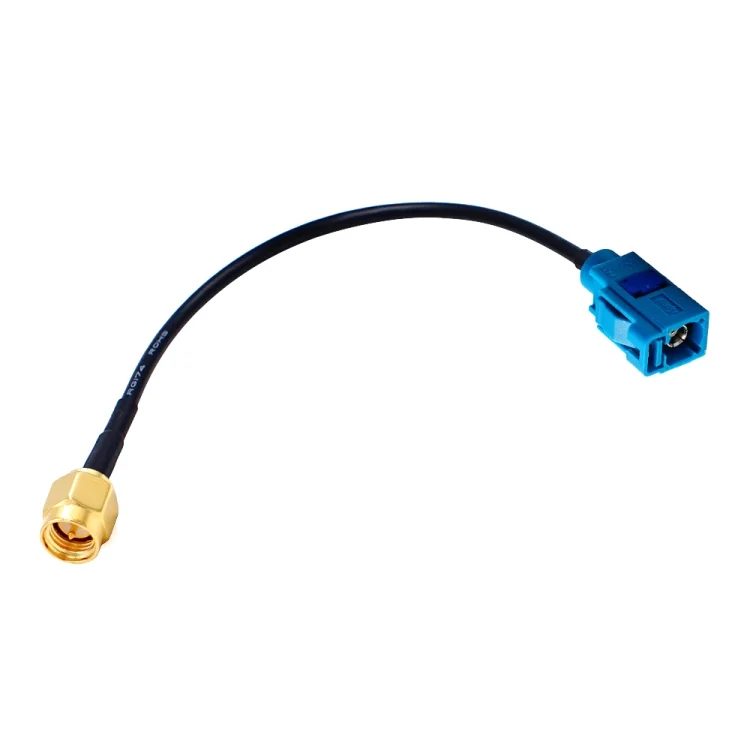 S-GPSA-0112_1.webp Fakra Z Female to SMA Male Connector Adapter Cable / Connector Antenna(Blue) - Image 2