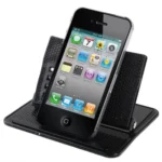 Universal GPS Holder Bracket Cradle Anti-Slip Mat (For 4.3 / 5.0 inch GPS, iPhone 4 / 3GS / 3G, MP4)(Black) - Image 3