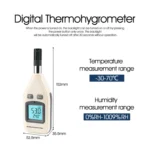 BENETECH GM1362 1.45 Inch Screen Digital Humidity & Temperature Meter(White) - Image 3