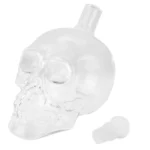 Crystal Glass Skull Bottle for Vodka & Whiskey & Beer Liqueur & Red Wine & Other Beverage, 350ML - Image 5