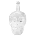 Crystal Glass Skull Bottle for Vodka & Whiskey & Beer Liqueur & Red Wine & Other Beverage, 1000ML - Image 3