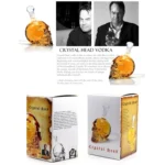 Crystal Glass Skull Bottle for Vodka & Whiskey & Beer Liqueur & Red Wine & Other Beverage, 1000ML - Image 10