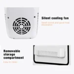 4L Mini Car Refrigerator Electric Cooler / Warmer, Random Color Delivery - Image 3