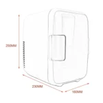 4L Mini Car Refrigerator Electric Cooler / Warmer, Random Color Delivery - Image 5
