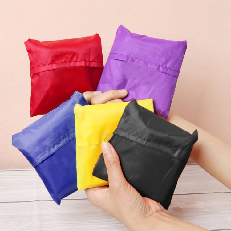 S-HC-0601_B1.webp Ripstop Nylon Reusable Grocery Shopping Bag Foldable Travel Pouch - Image 2