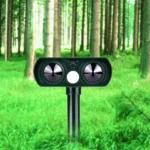 Ultrasonic Solar Powered Motion Activated Animal Repeller - Image 9