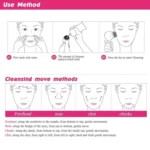 5 in 1 Beauty Care Brush Massager Scrubber Face Skin Care Electric Facial Cleanser - Image 11