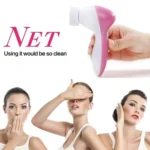 5 in 1 Beauty Care Brush Massager Scrubber Face Skin Care Electric Facial Cleanser - Image 12