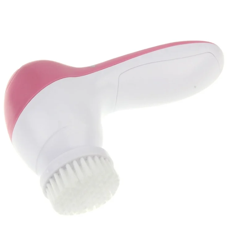 S-HC-2594_3.webp 5 in 1 Beauty Care Brush Massager Scrubber Face Skin Care Electric Facial Cleanser - Image 4