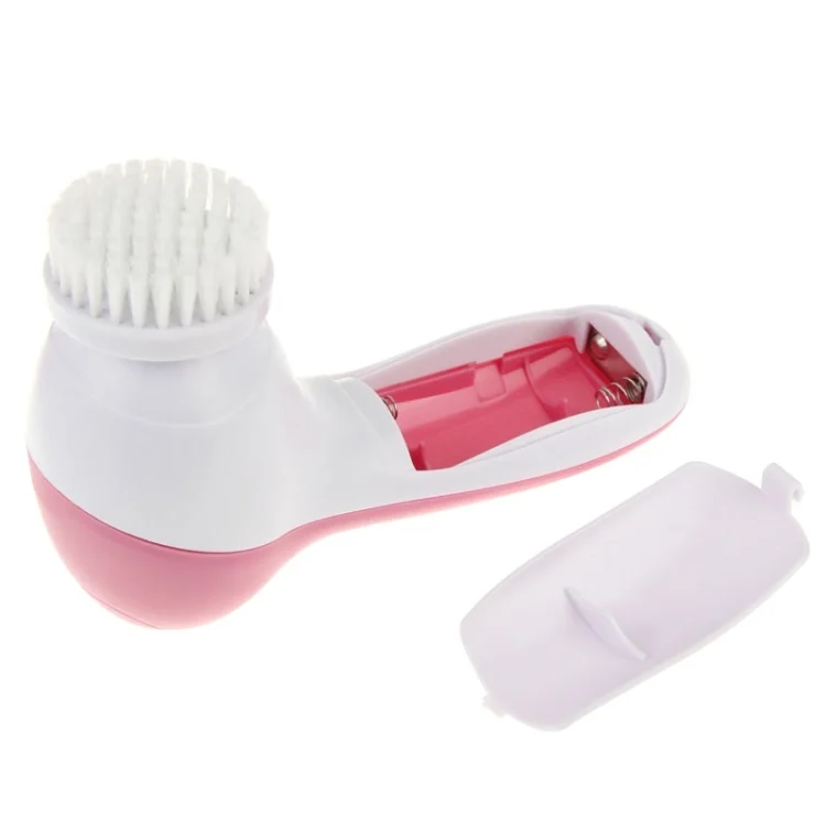 S-HC-2594_4.webp 5 in 1 Beauty Care Brush Massager Scrubber Face Skin Care Electric Facial Cleanser - Image 5