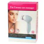 5 in 1 Beauty Care Brush Massager Scrubber Face Skin Care Electric Facial Cleanser - Image 8
