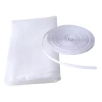 DIY Polyester Fly Screen/ Window Screen Hook and Loop Fastener Mosquito Net(White) - Image 2