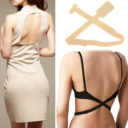 S-HCB-0003_1.webp Adjustable Low Back Bra Strap Converter Backless V Conversion Solution - Image 2