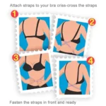 Adjustable Low Back Bra Strap Converter Backless V Conversion Solution - Image 6