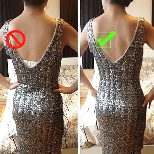 S-HCB-0003_7.webp Adjustable Low Back Bra Strap Converter Backless V Conversion Solution - Image 8