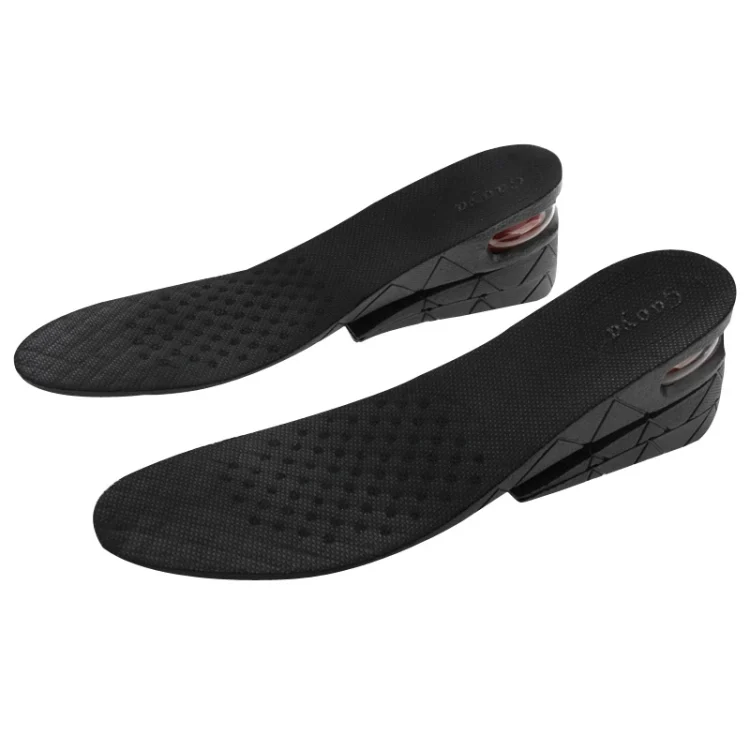 S-HCB-0030.webp 3-Layer Men Shoe Air Cushion Increase Insoles(Black) - Image 1