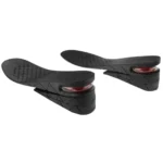 3-Layer Men Shoe Air Cushion Increase Insoles(Black) - Image 4