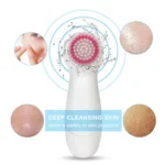 6 in 1 Waterproof Facial Cleansing Instrument (Size: 130 x 85 x 40mm)(Magenta) - Image 6