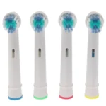4 PCS Electric Toothbrush Heads Replacement Oral Health Care(White)