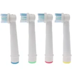 4 PCS Electric Toothbrush Heads Replacement Oral Health Care(White) - Image 3