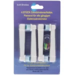 4 PCS Electric Toothbrush Heads Replacement Oral Health Care(White) - Image 5