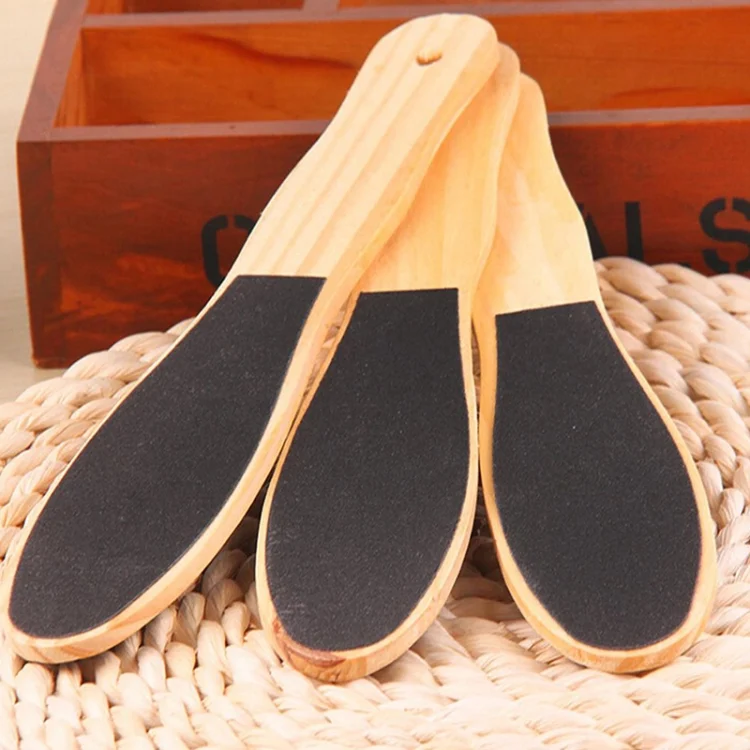 S-HCB-0121_4.webp Double Sided Emery Wooden Board Foot Massager Random Color Delivery - Image 5
