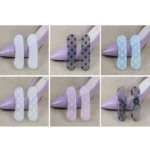 5 Pairs High-heeled Shoes Wear-resistant Rearfoot Stickers, Random Color Delivery - Image 7