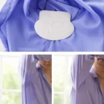 10pcs Disposable Self-adhesive Armpit Cotton Sweat Pads Underarm Absorbents(White) - Image 6