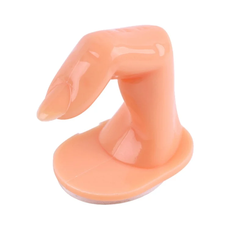 S-HCB-0394_1.webp DIY Acrylic Practice Fake Finger Model Nail Art False Tips Training Display Tool (5pcs in one packaging, the price is for 5pcs) - Image 2