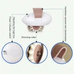 3D Mini Full Body Slimming Massager Roller Electric Slimmer Loss Weight Device, EU Plug - Image 4