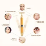 Face Massage Stick Device Electric Beauty Bar Face Massager (6500 Vibrations per Second) - Image 9