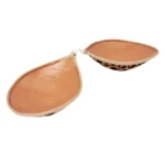 Fashion High Quality Leopard Pattern Nude Bra Invisible Bra (Size: B) - Image 3