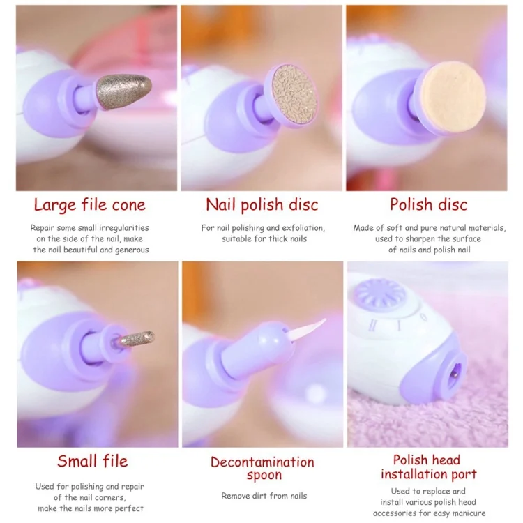 S-HCB-9003_3.webp 6-in-1 Foot Nail Health Tool Set - Image 4